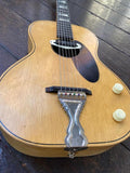 50's United Guitar Company of NJ Parlor Rubber Bridge/Electric Conversion