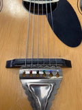 50's United Guitar Company of NJ Parlor Rubber Bridge/Electric Conversion
