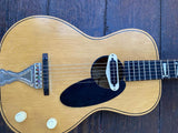 50's United Guitar Company of NJ Parlor Rubber Bridge/Electric Conversion