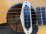 50's United Guitar Company of NJ Parlor Rubber Bridge/Electric Conversion