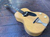 50's United Guitar Company of NJ Parlor Rubber Bridge/Electric Conversion