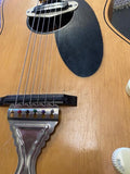 50's United Guitar Company of NJ Parlor Rubber Bridge/Electric Conversion