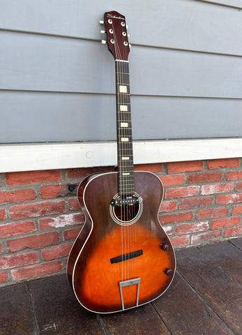 60's Silvertone Rubber Bridge Conversion