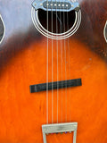 60's Silvertone Rubber Bridge Conversion