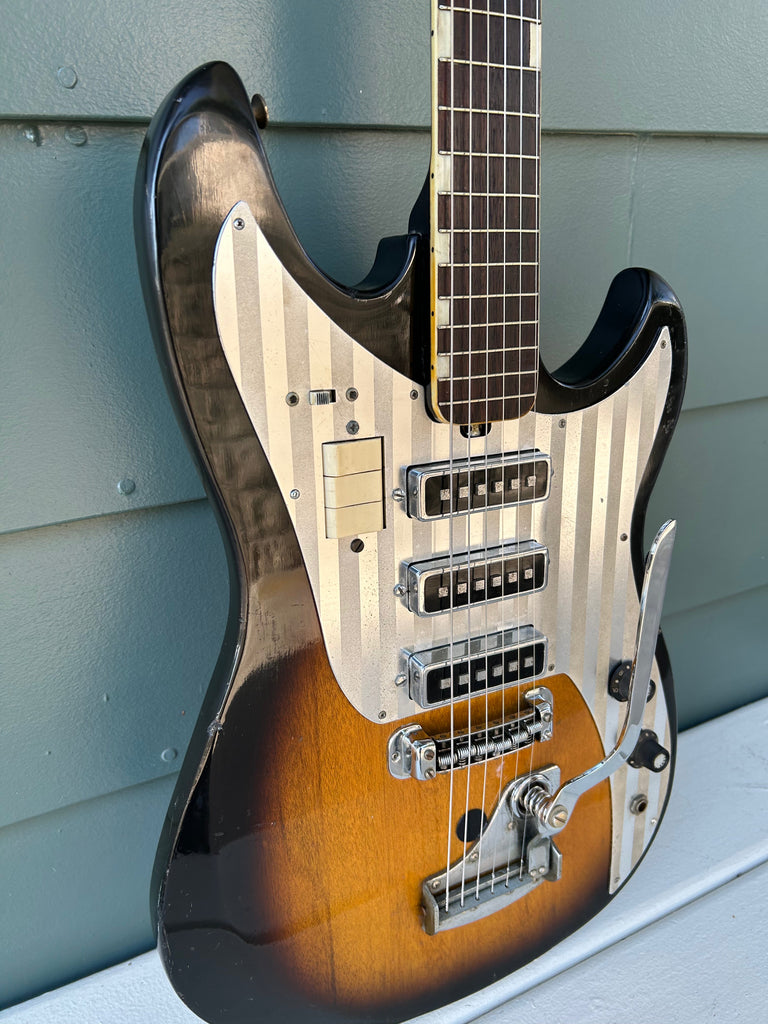 TEISCO World YG-6 ビザールギター 1960年代 テスコ 60's Teisco YG-6 – Moze Guitars