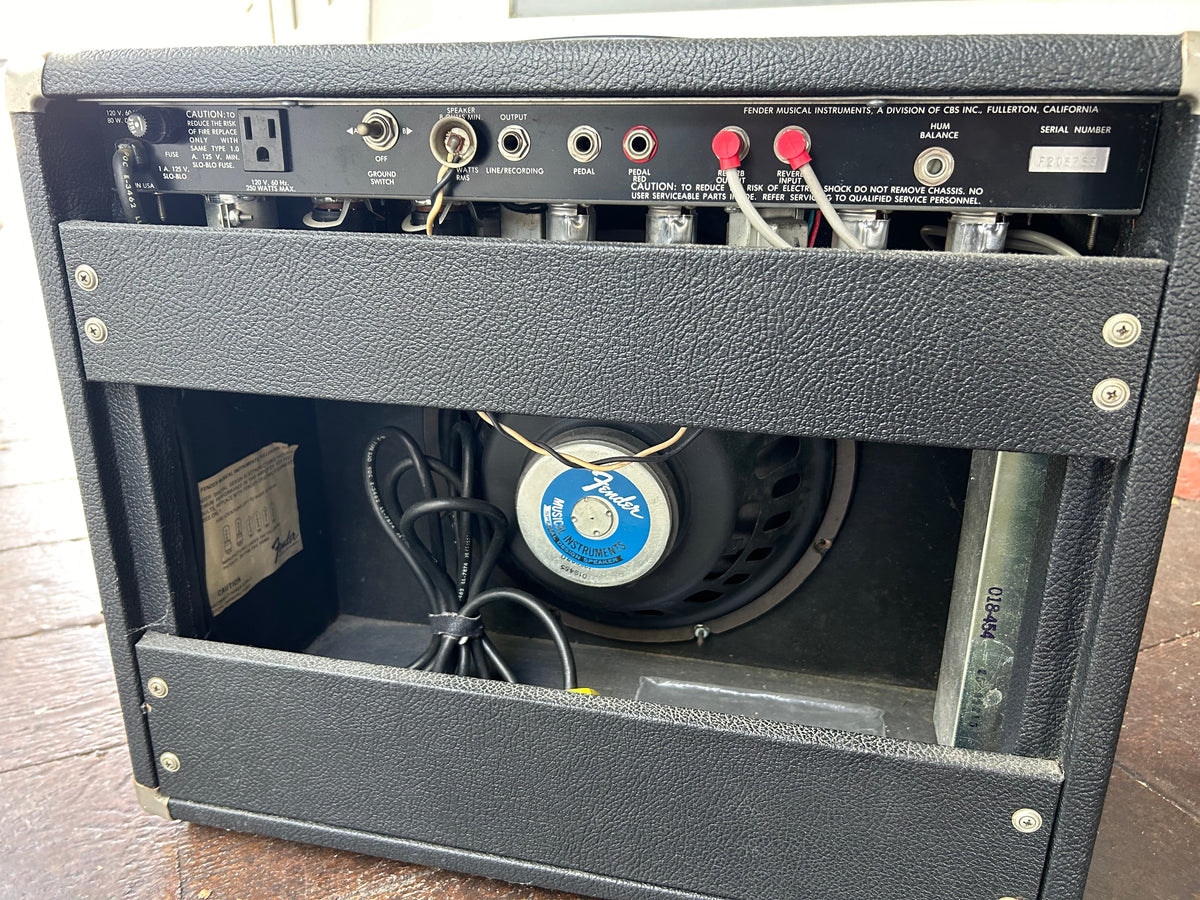 82 Fender Princeton Reverb II (Rivera Era) – Moze Guitars
