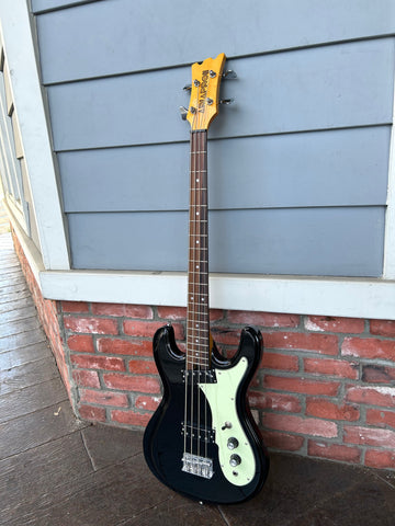 ギター Aria proii dm206bk Aria DM-206 BK RETRO CLASSICS SERIES Black Electric Guitar w/Gig