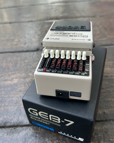 Boss GEB-7 Bass Equalizer – Moze Guitars