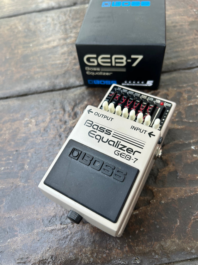 Boss GEB-7 Bass Equalizer – Moze Guitars