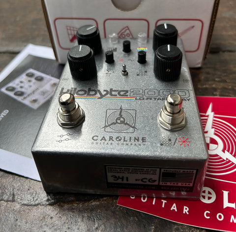 kilobyte pedal Caroline Kilobyte 2000 Lo-Fi Tap Delay – Moze Guitars