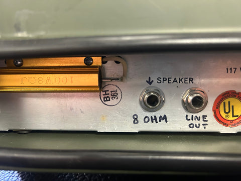 Custom Filmosound Projector Amp – Moze Guitars