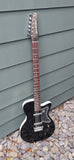 Danelectro 56 Single Cut Baritone Black Metal Flake