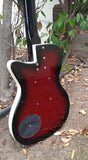 Danelectro 56 Single Cut Baritone Red Burst