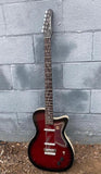 Danelectro 56 Single Cut Baritone Red Burst