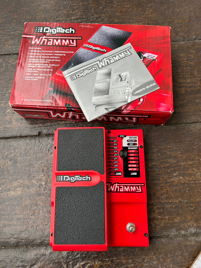 4th pedal DigiTech Whammy 4 Pitch Shifter – Moze Guitars
