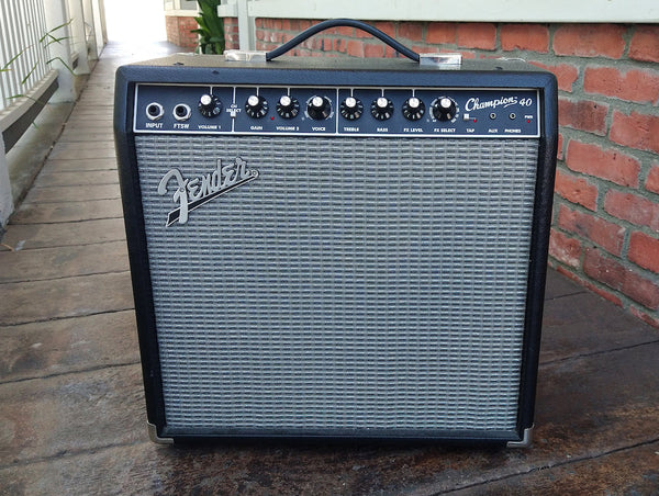 fender champion 40 pedals Fender Champion 40 – Moze Guitars