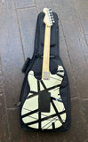 Fender EVH Striped Series - White w/ Black Stripes