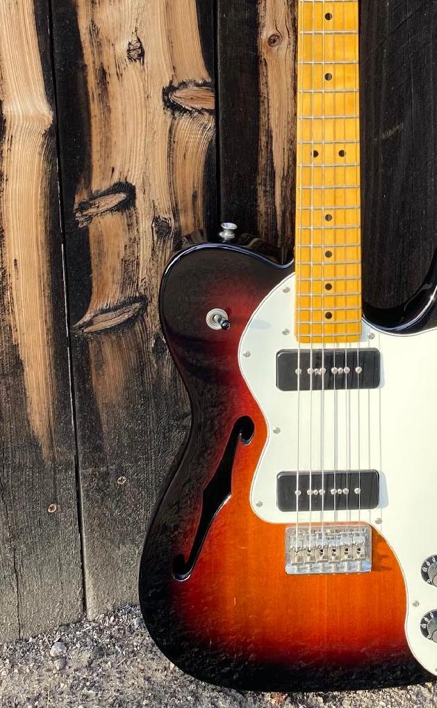 Fender Modern Player Telecaster Thinline Deluxe – Moze Guitars