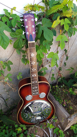 Gold Tone Resonator Paul Bear Signature