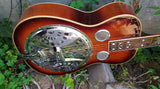 Gold Tone Resonator Paul Bear Signature