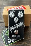 Greer Amps Organic Overdrive Graysclae