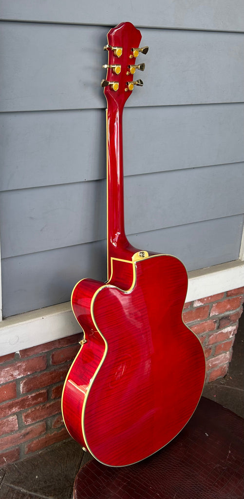 Hofner HI-J5F-R Jazz Guitar – Moze Guitars