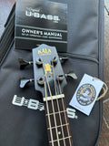 KALA Black Journeyman Mahogany U-Bass