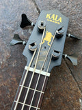 KALA Black Journeyman Mahogany U-Bass