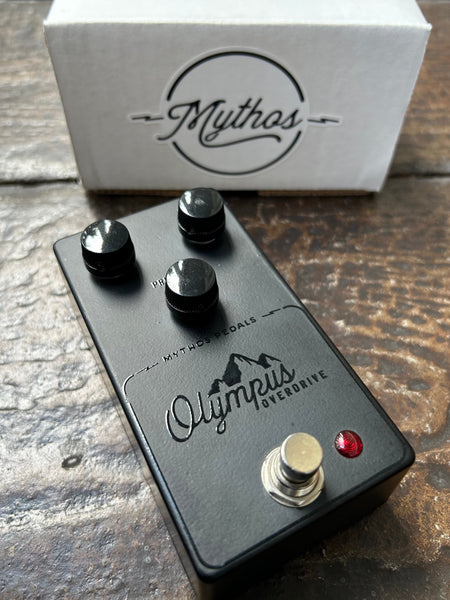 Mythos Pedals Olympus Overdrive オーバードライブ Mythos Olympus Overdrive - Blackout – Moze Guitars