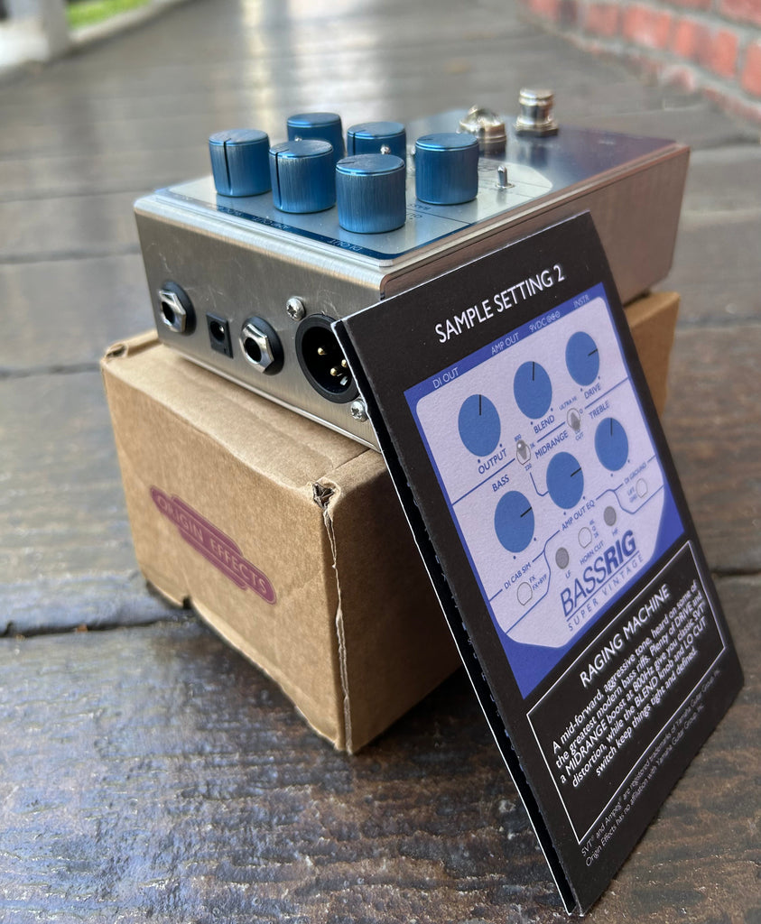 Origin Effects BASSRIG Super Vintage – Moze Guitars
