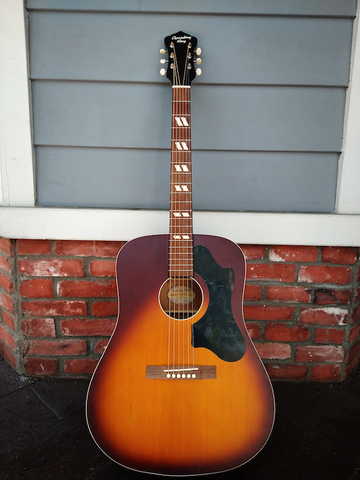 RECORDING KING RDS-7-TS DIRTY 30'S Series Sunburst