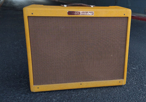 Re-Issue 1957 Fender Tweed Twin-Amp Custom Shop 40W 2X12