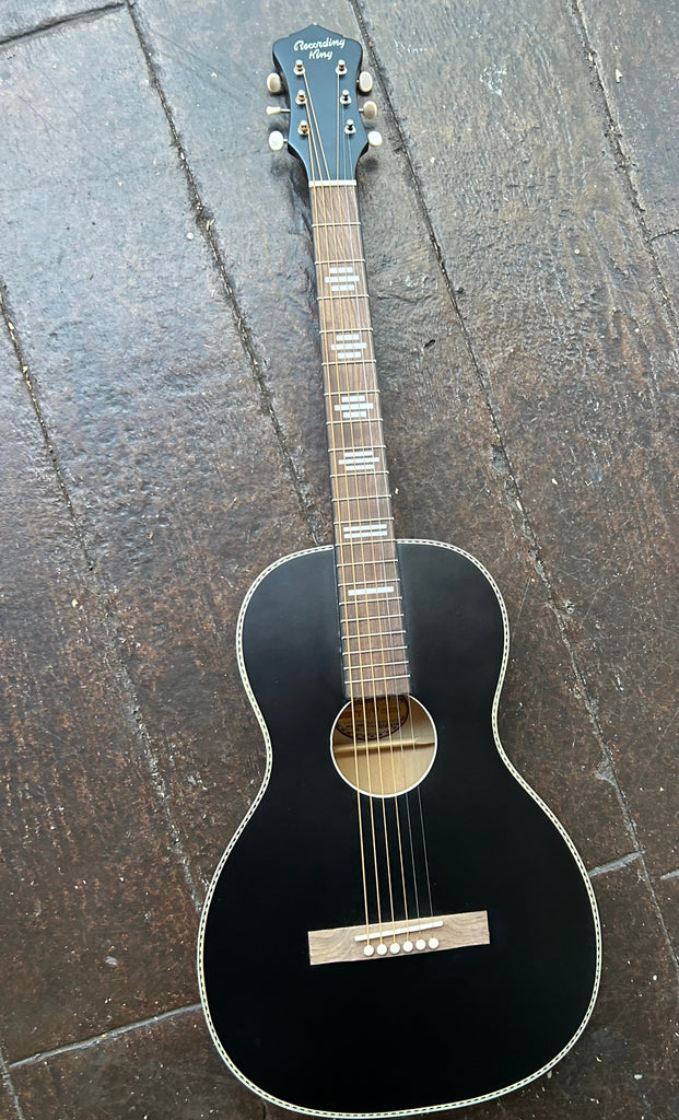 Recording King RPS-7 MBK Single 0 – Moze Guitars