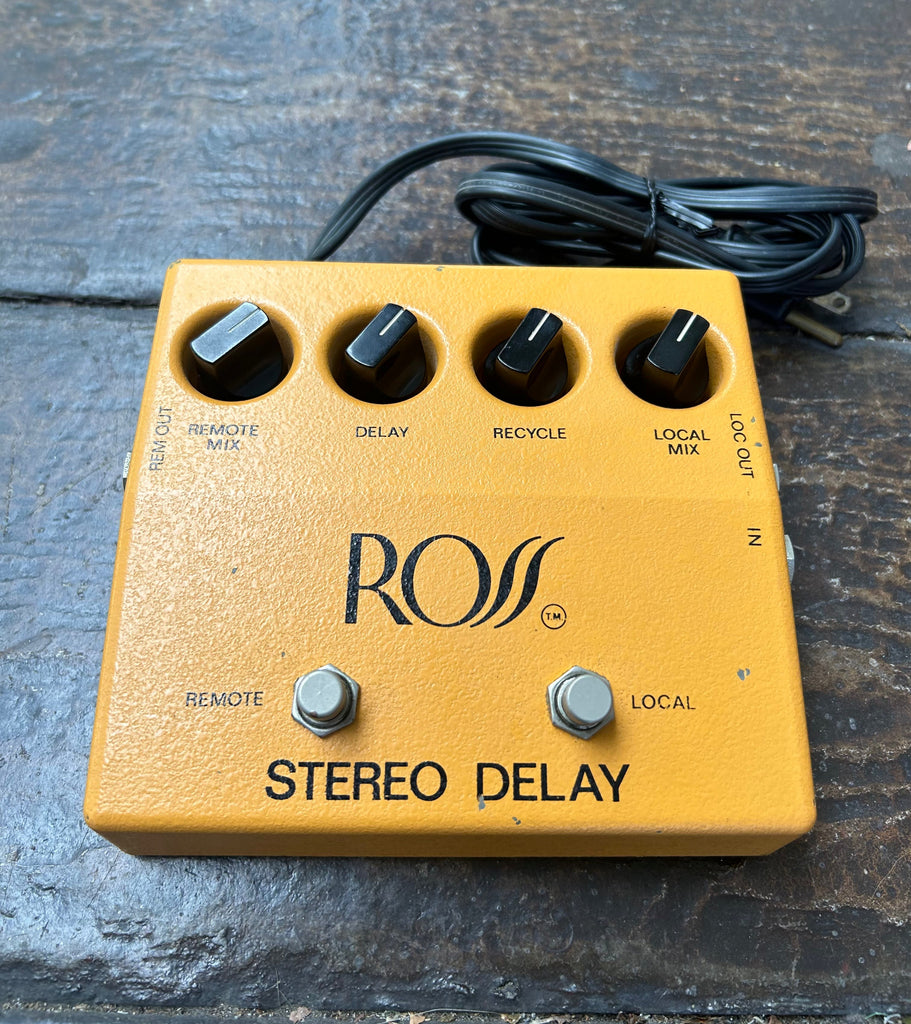 ross pedal Ross Stereo Delay R80 – Moze Guitars