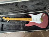 Stratocaster Burgundy Mist partscaster