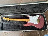 Stratocaster Burgundy Mist partscaster