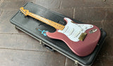 Stratocaster Burgundy Mist partscaster
