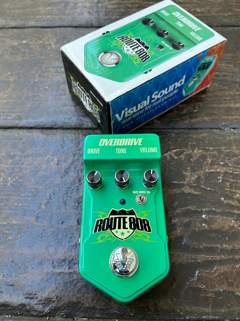 808 pedal Visual Sound Route 808 V2 Overdrive Pedal