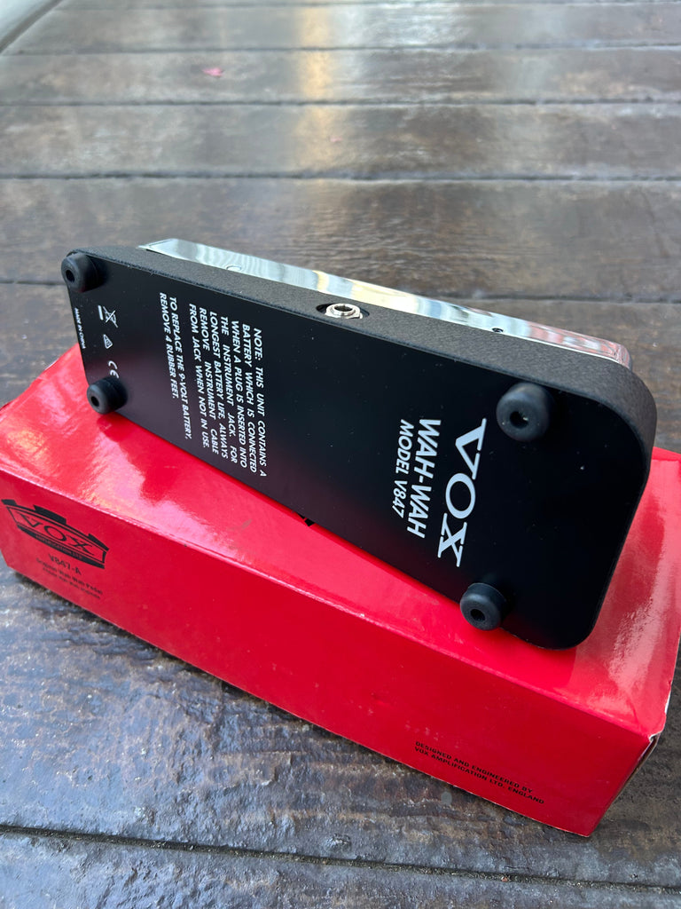 vox wah wah pedal v847 Vox Wah-Wah Model V847 – Moze Guitars