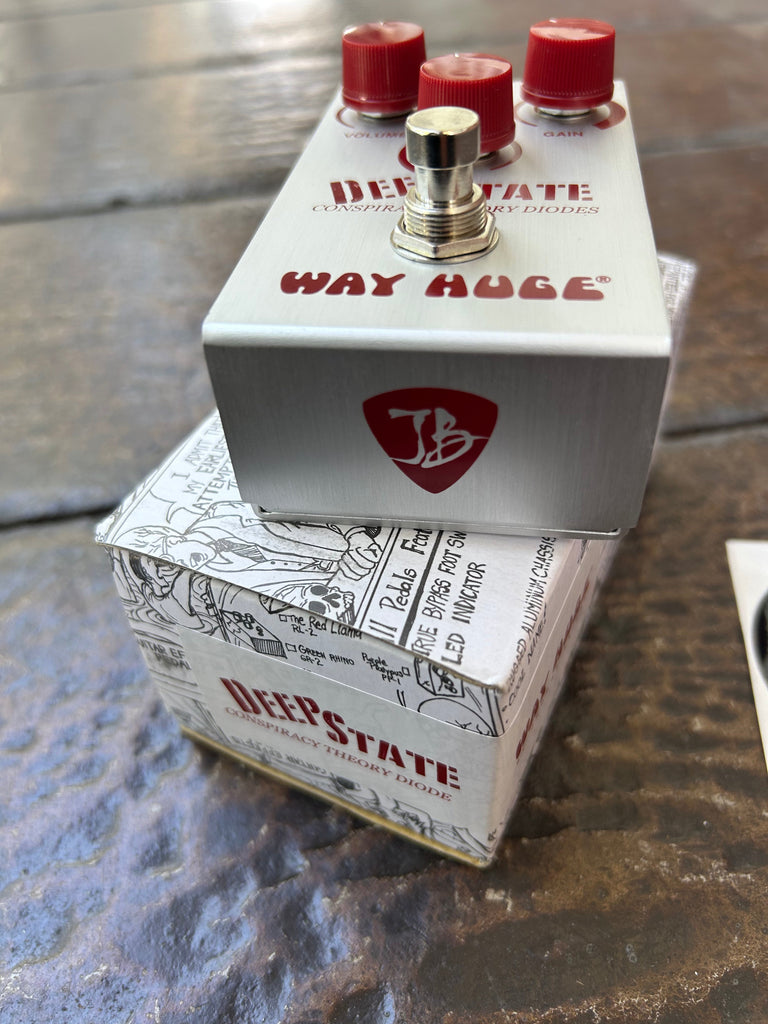 conspiracy theory pedal Way Huge Smalls Deep State Conspiracy Theory Diodes Overdrive – Moze Guitars