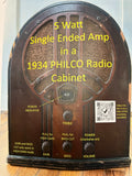 1934 Philco Radio Tube Amp 5watt