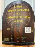 1934 Philco Radio Tube Amp 5watt