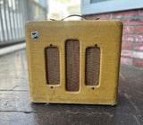 Vintage 1947 National Valco Tube Amplifier in tweed with brown grill cloth