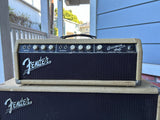 1962 Fender Bassman head with 2x12 cab