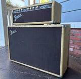 1962 Fender Bassman head with 2x12 cab