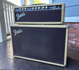 1962 Fender Temolux G69A tube head with 1x10 cab