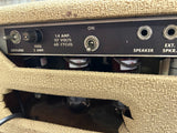 1962 Fender Temolux G69A tube head with 1x10 cab