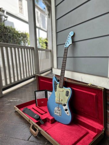 1964 Fender Jaguar Journeyman Relic Faded Aged Lake Placid Blue