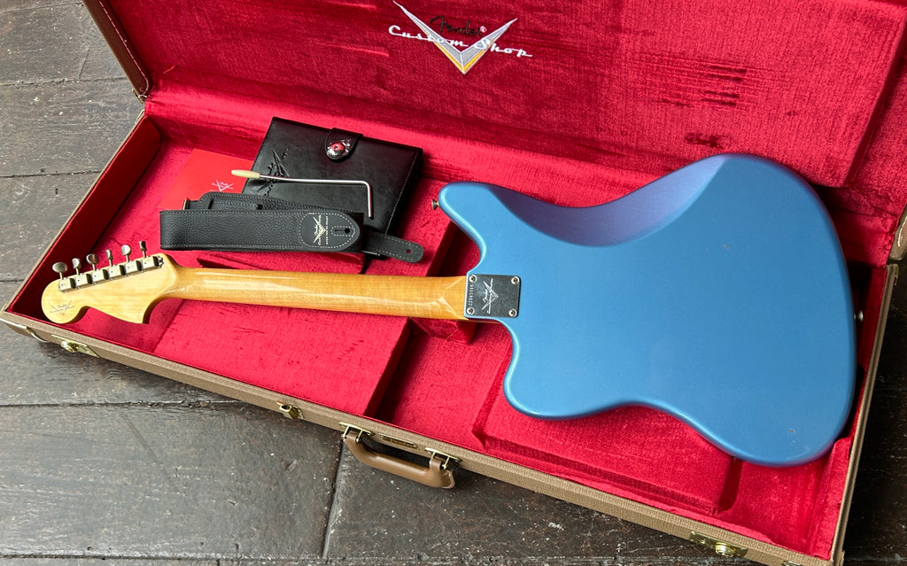 1964 Fender Jaguar Journeyman Relic Faded Aged Lake Placid Blue