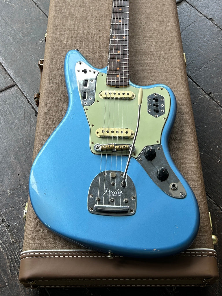 1964 Fender Jaguar Journeyman Relic Faded Aged Lake Placid Blue